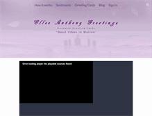 Tablet Screenshot of elleeanthony.com